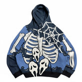 Skeleton ghost face ( M oversize )