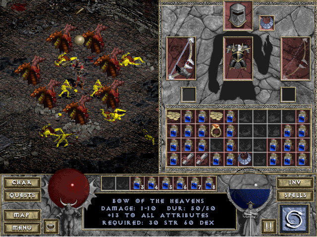 🔥 Playing Diablo on a Retro Handheld Console – A Surprisingly Magical Experience